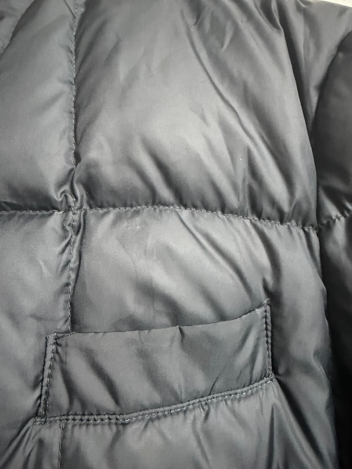  언노운 피플 보본 슈퍼 드라이 퀼팅 다운 코트 상품이미지9