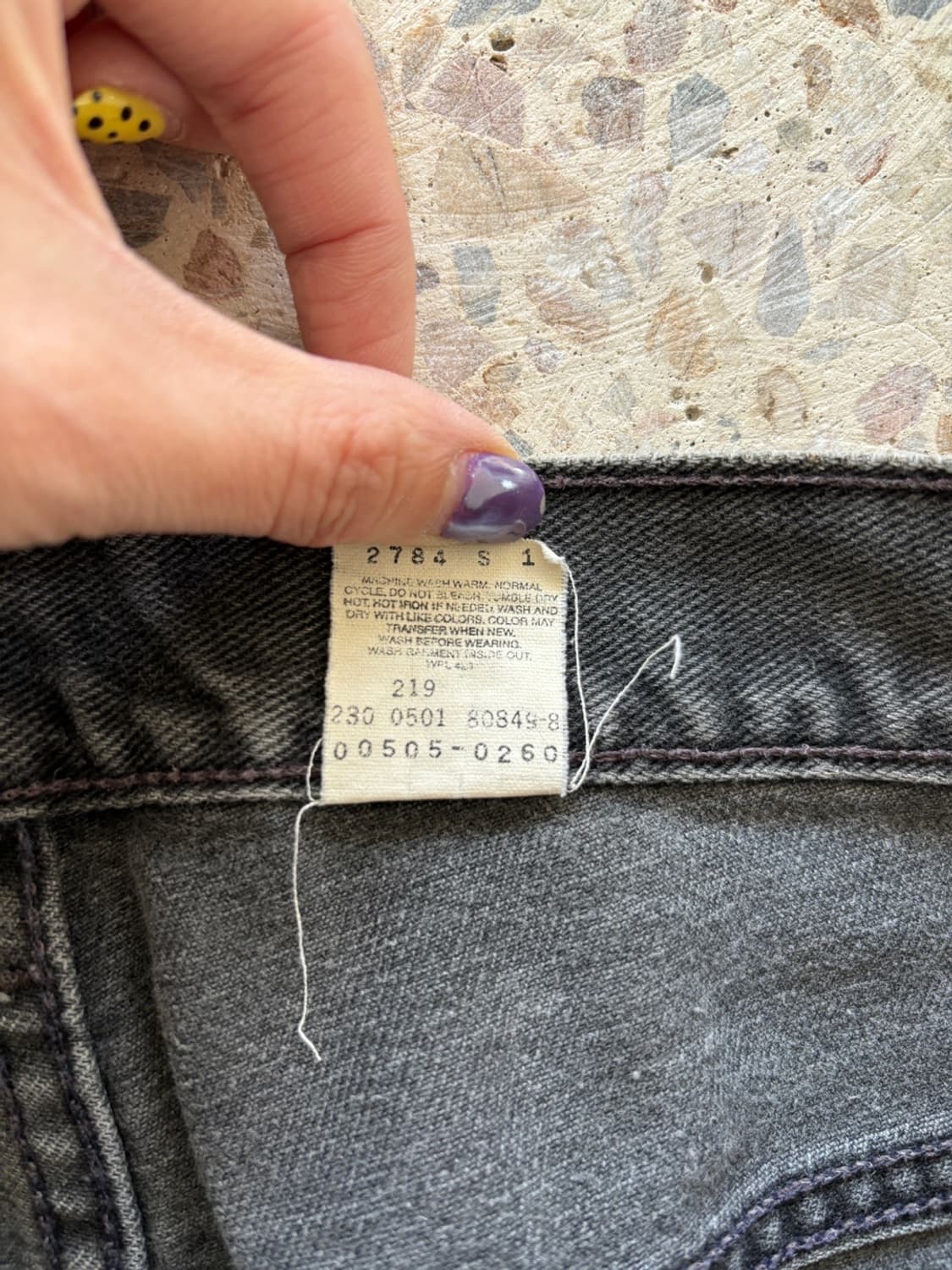 00‘s 리바이스 505 블랙 상품이미지10