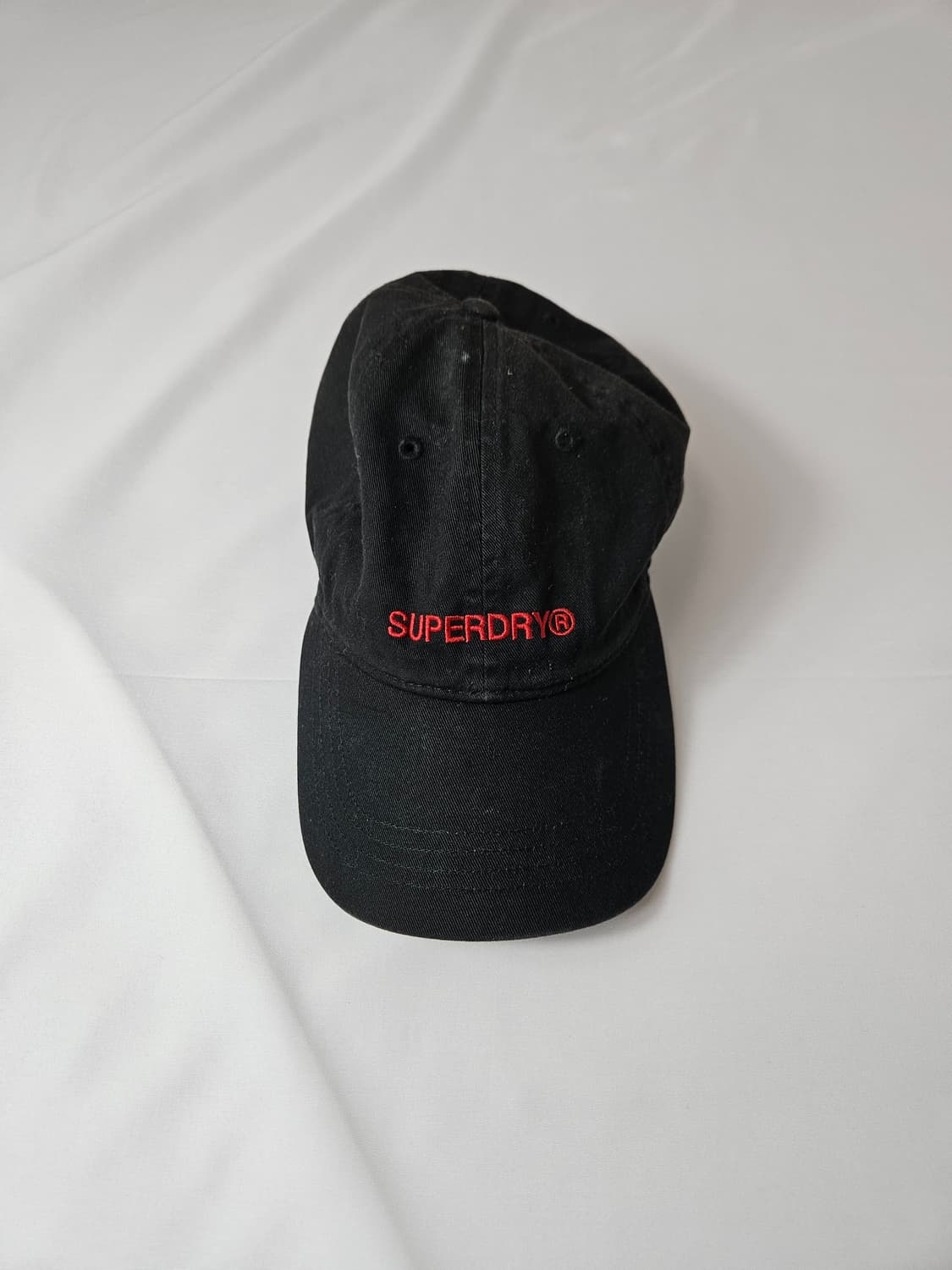 슈퍼드라이 코튼 볼캡 모자 레드 상품이미지1