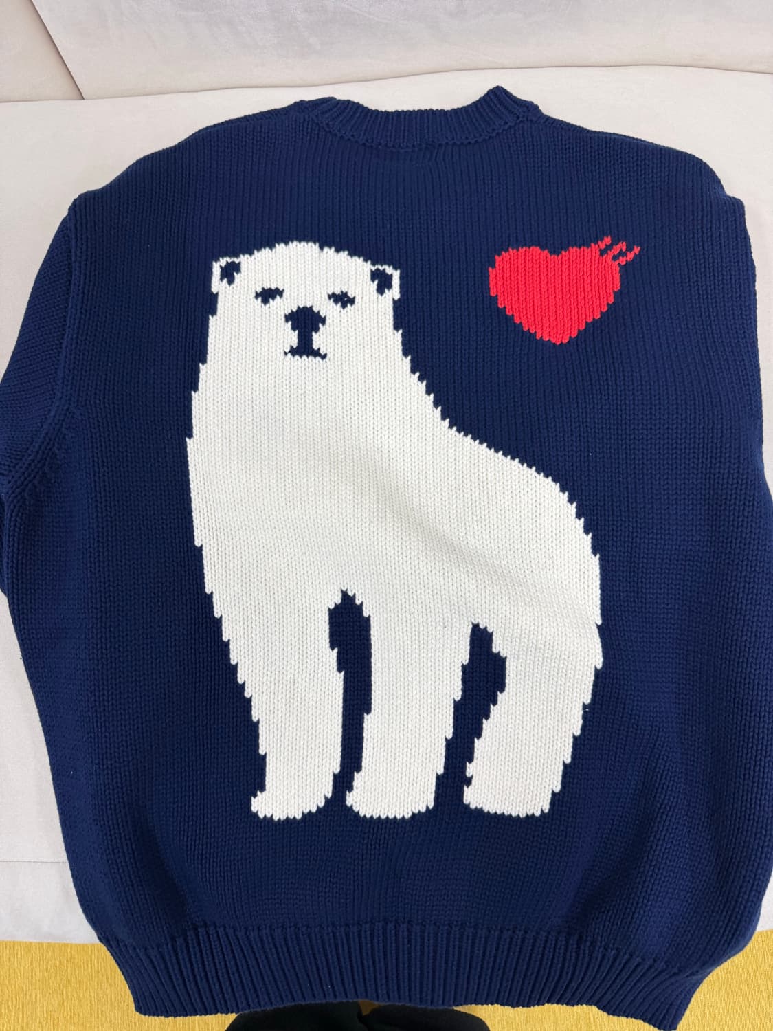 휴먼메이드 로우게이지 니트 스웨터 라지  상품이미지1