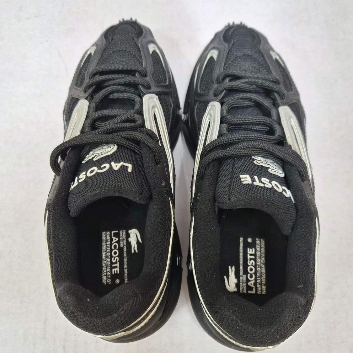 (새상품) 라코스테 L003 2K24 블랙 상품이미지4