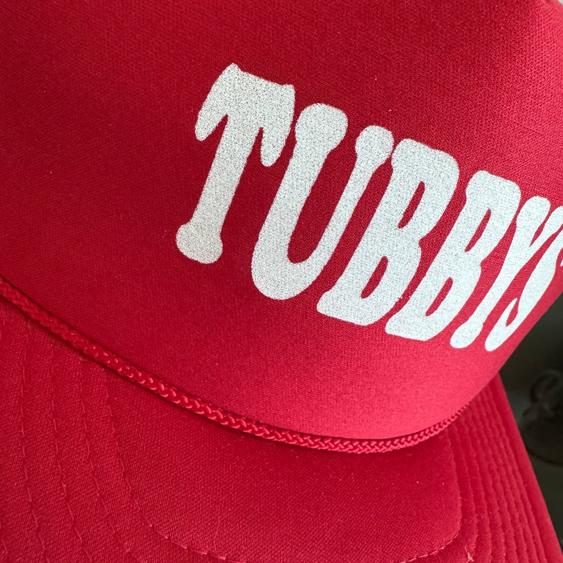 USA TUBBYS 레드 빈티지 모자 볼캡 vintage cap 상품이미지3