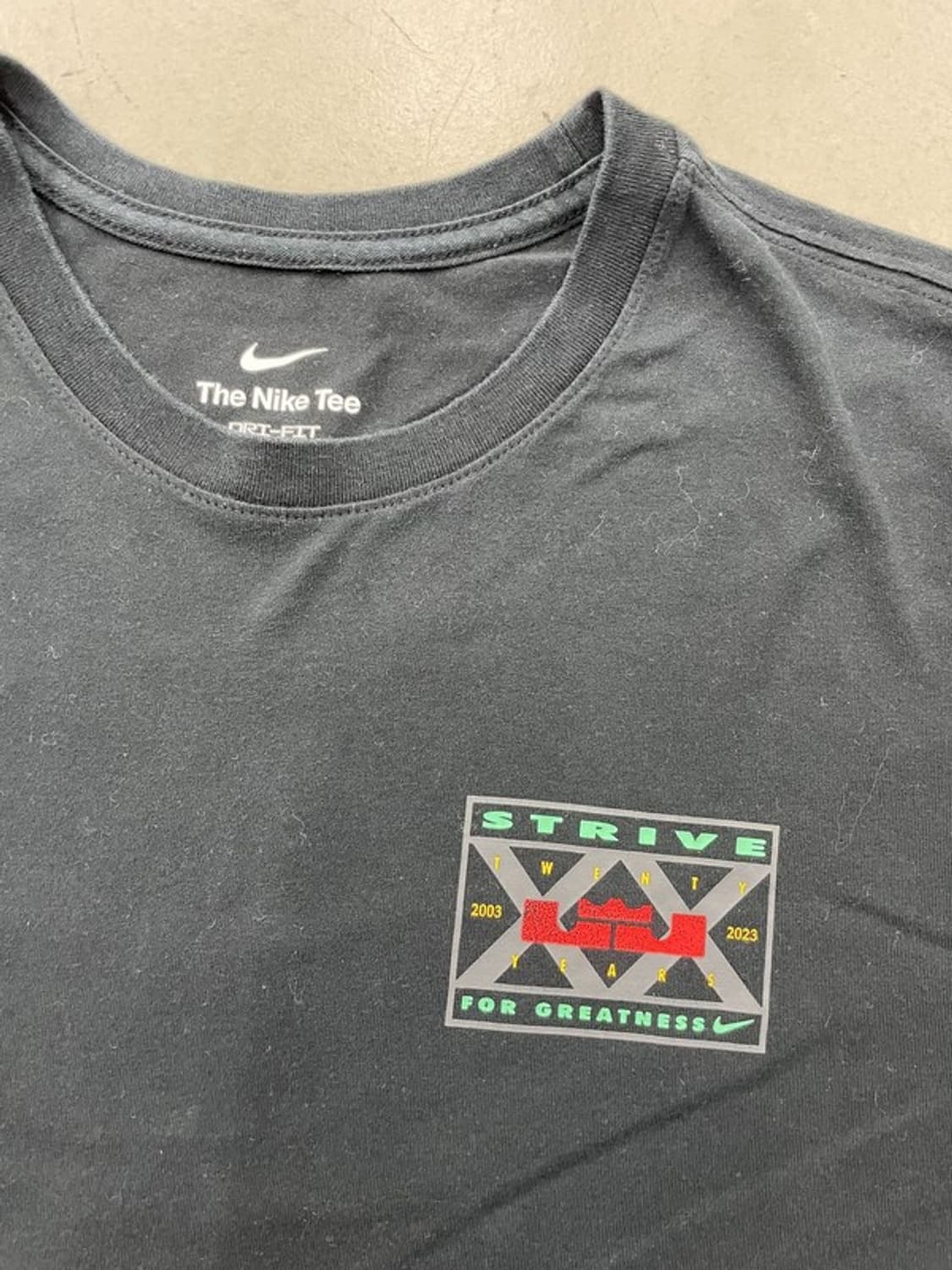 나이키 드라이핏 르브론 바스켓볼 티셔츠 L 상품이미지2