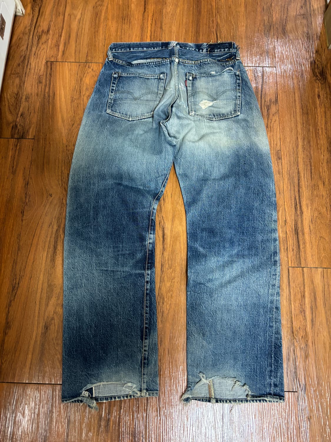 90s evisu 리바이스 복각 셀비지 데님 상품이미지2