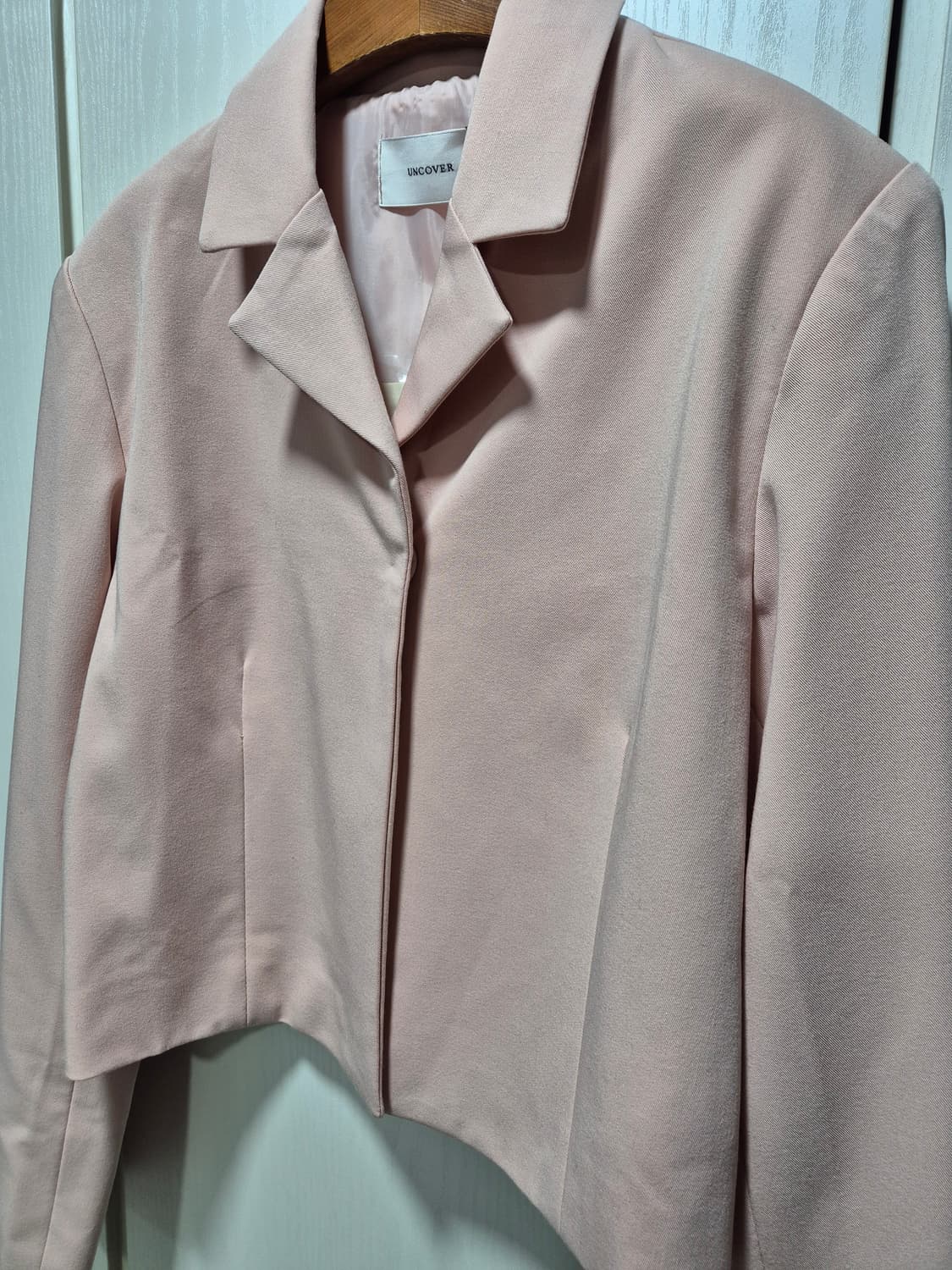 (타임세일)(새상품)스타일난다 핑크 크롭 자켓 상품이미지6