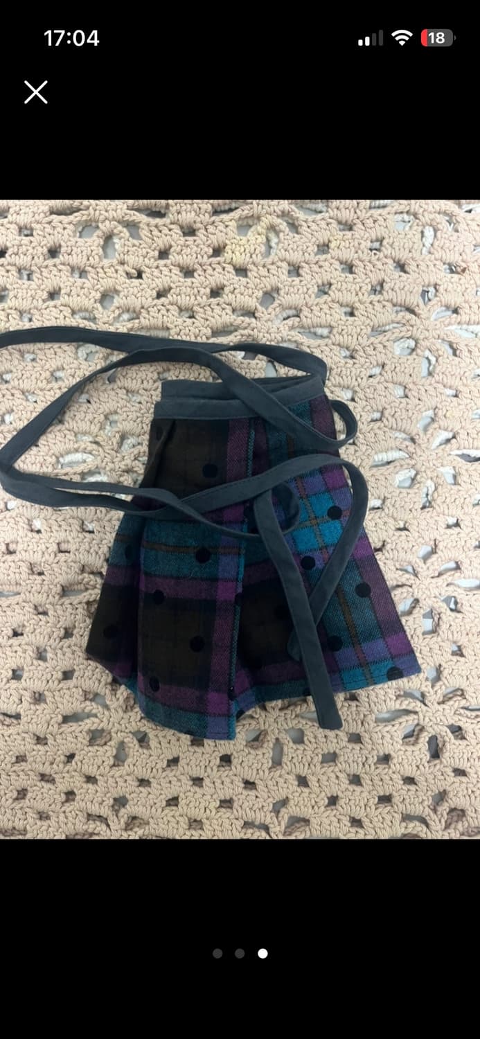 오헤시오 플리츠 랩스커트 상품이미지2