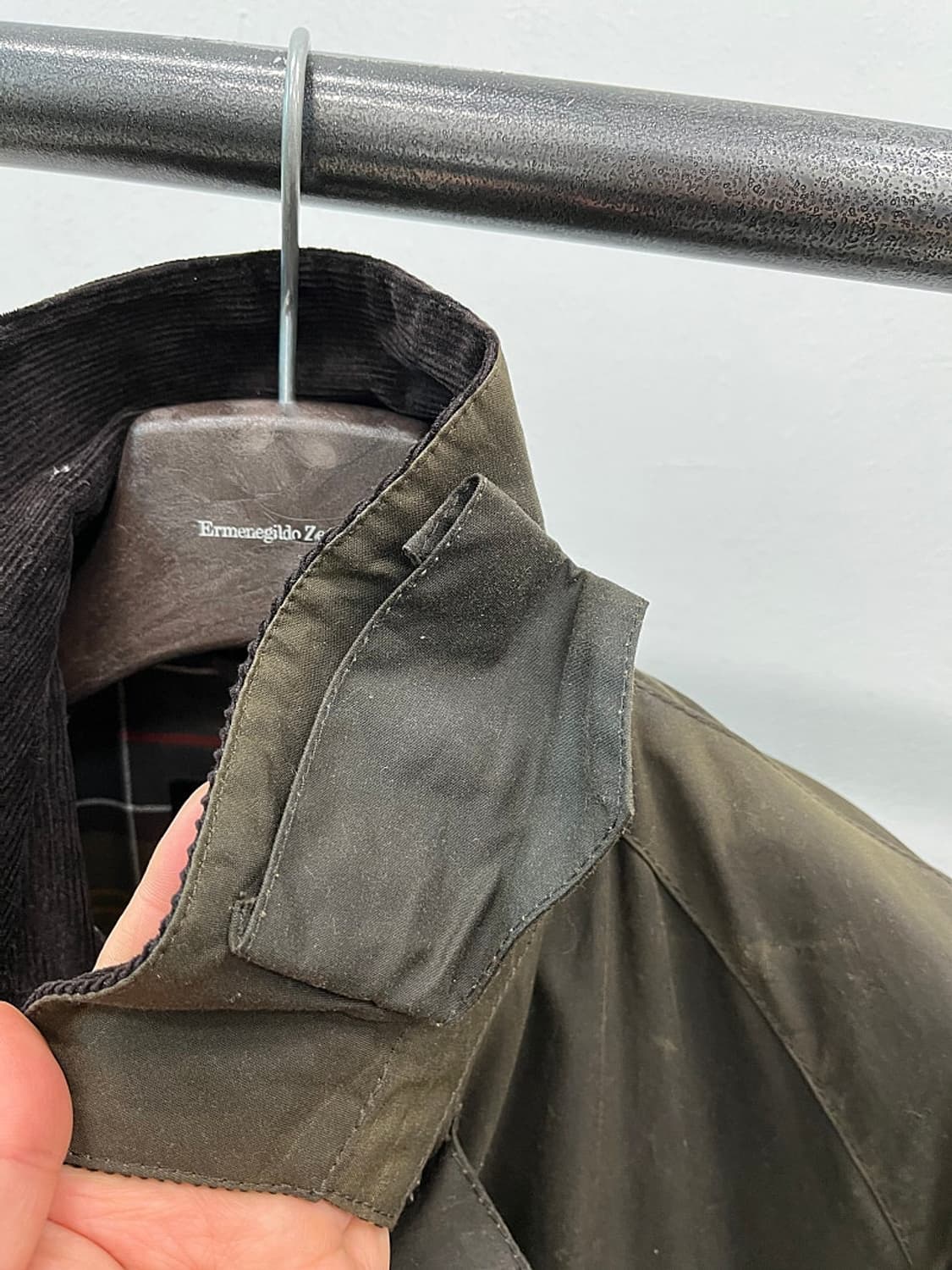 100-105) 바버 애쉬비 왁스자켓  상품이미지5