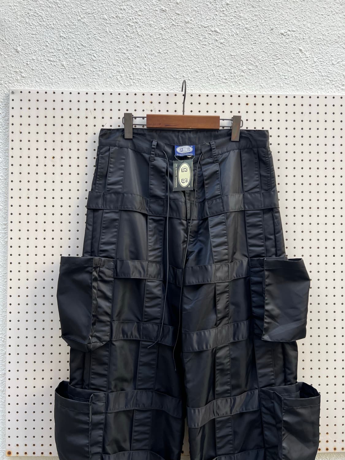 GS UK TECHNO WIDE PANTS 테크노 나일론 와이드 팬츠 상품이미지3