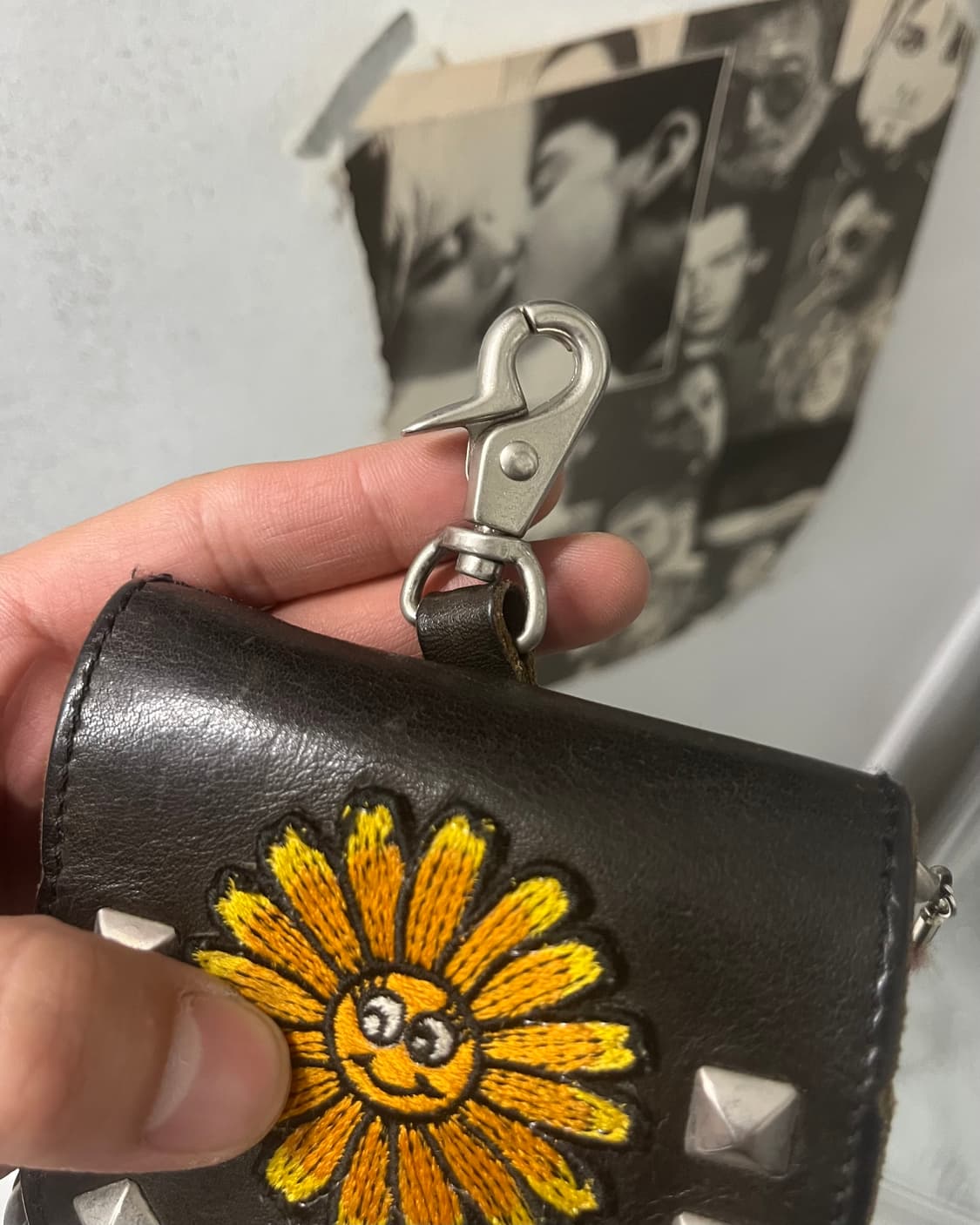 90s Hysteric Glamour Leather stud case 상품이미지5