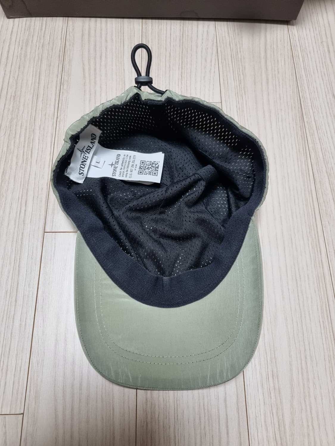 스톤아일랜드 나일론메탈 볼캡 모자 상품이미지5
