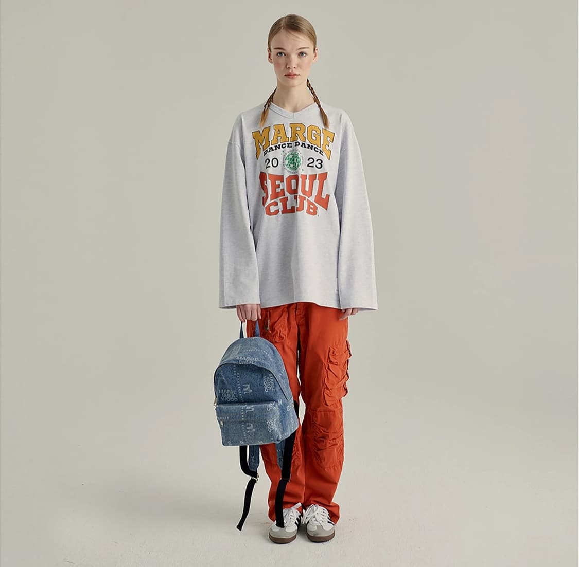 Marge Sherwood 데님 백팩 상품이미지2