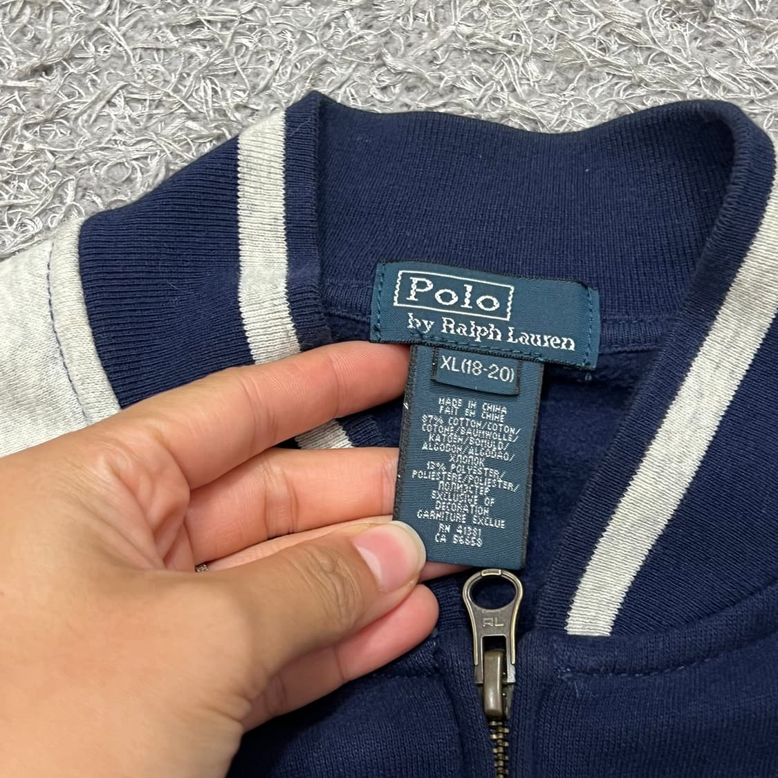 [90-95] 폴로 랄프로렌 집업 상품이미지3