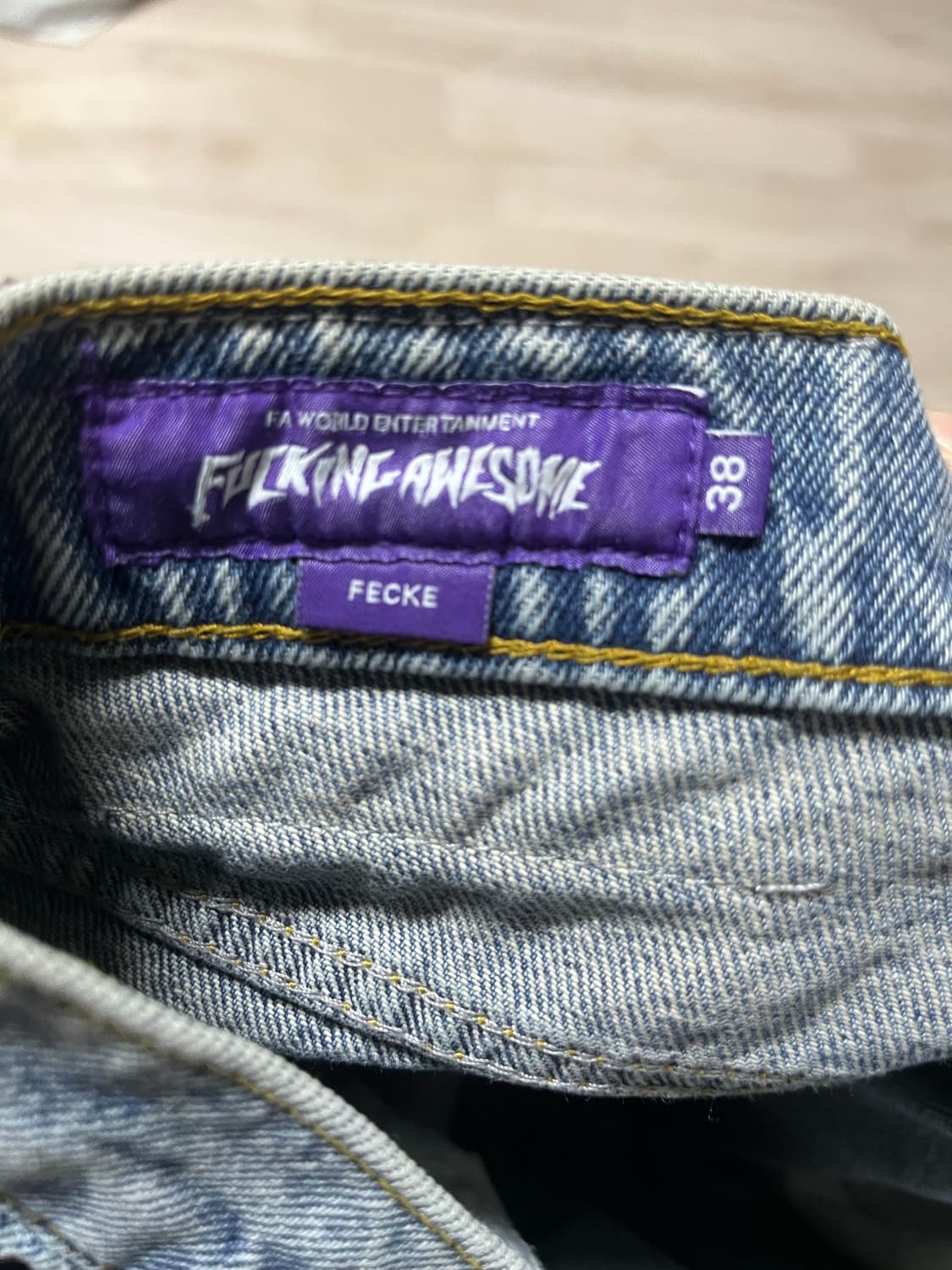 퍼킹어썸 38 데님 상품이미지5