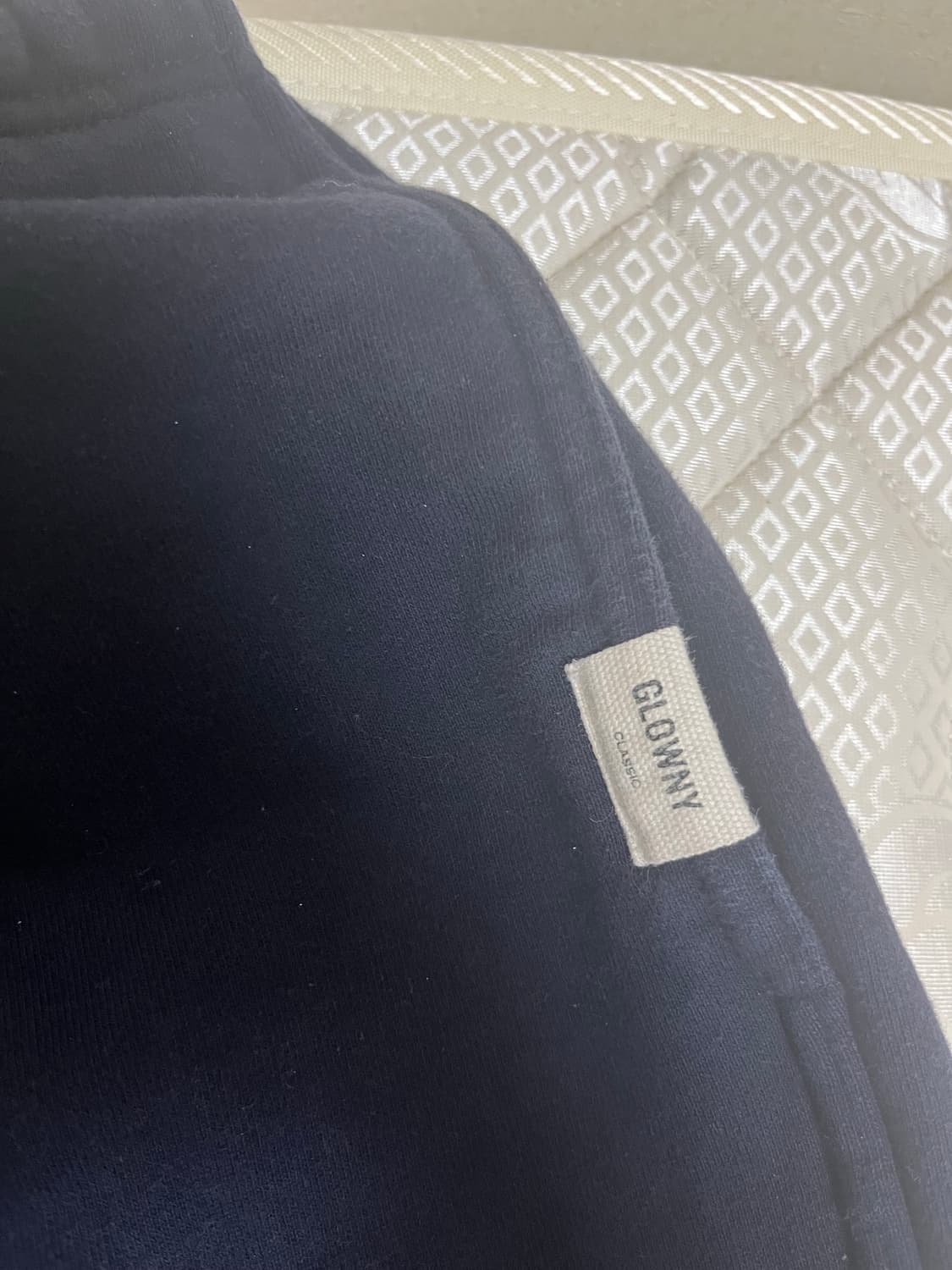 글로니 g contrast pants navy 상품이미지2