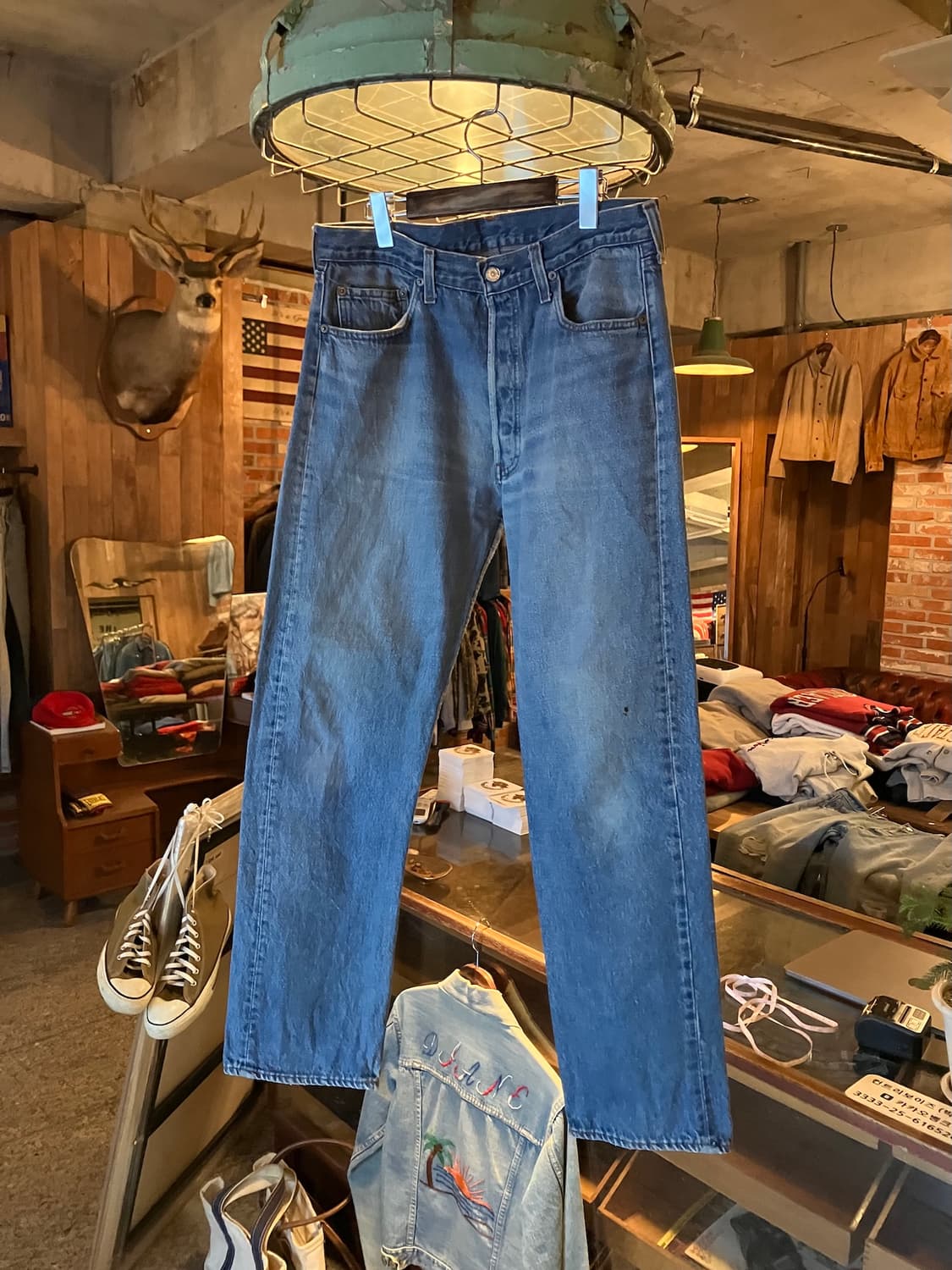 80s USA Leivs 501 Denim Pants 상품이미지1