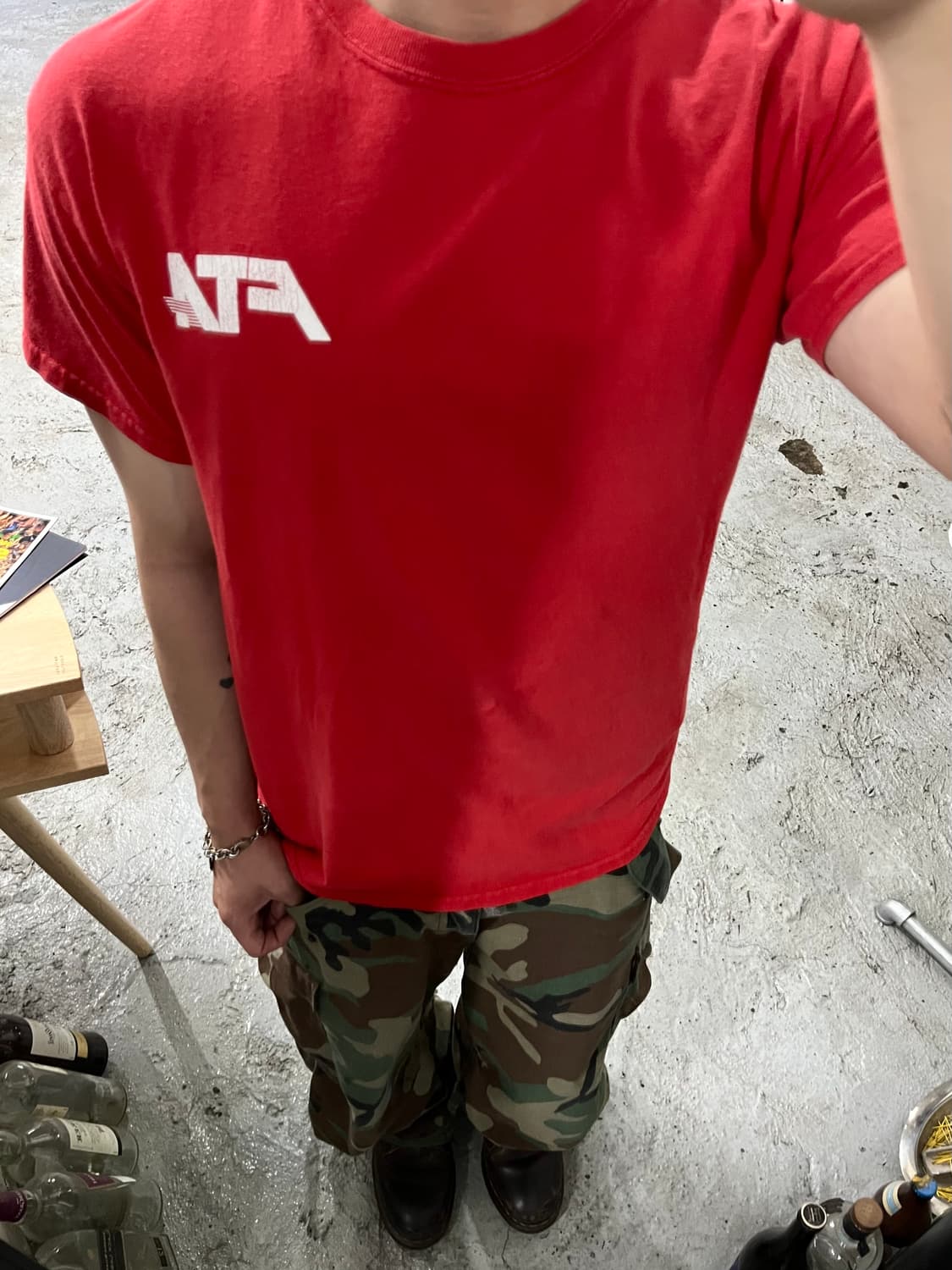 GILDAN lettering tee 상품이미지4