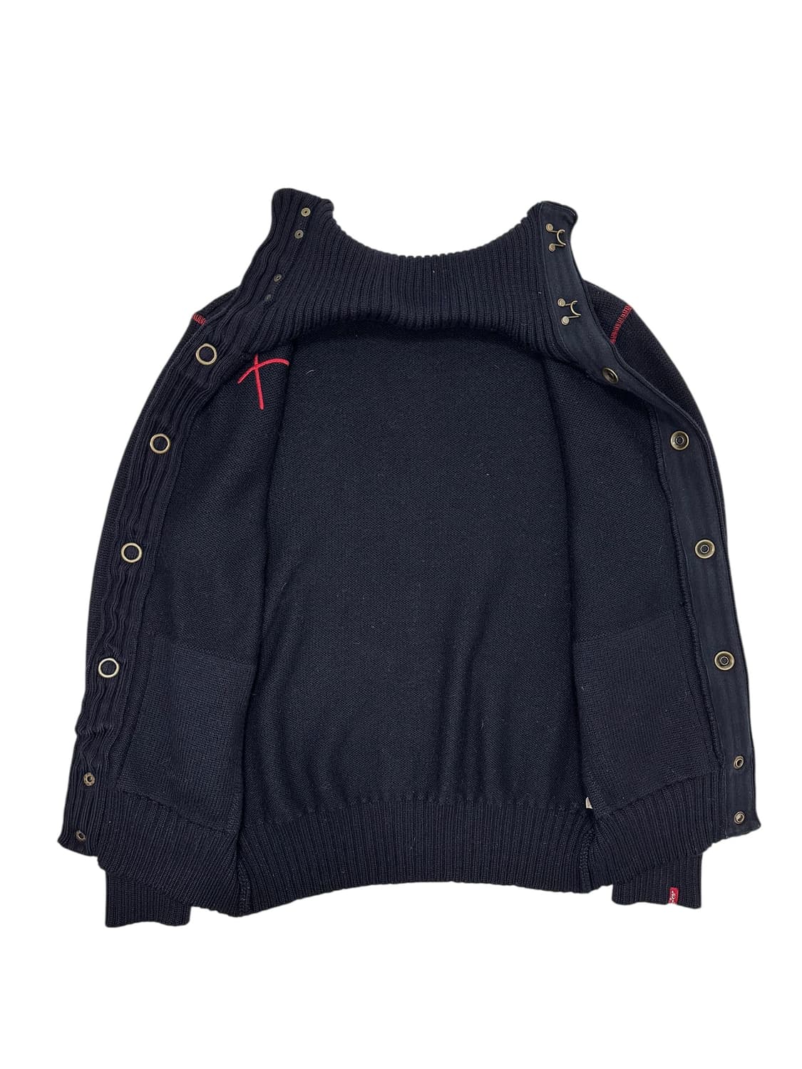 리바이스 숄카라 니트 가디건 상품이미지4