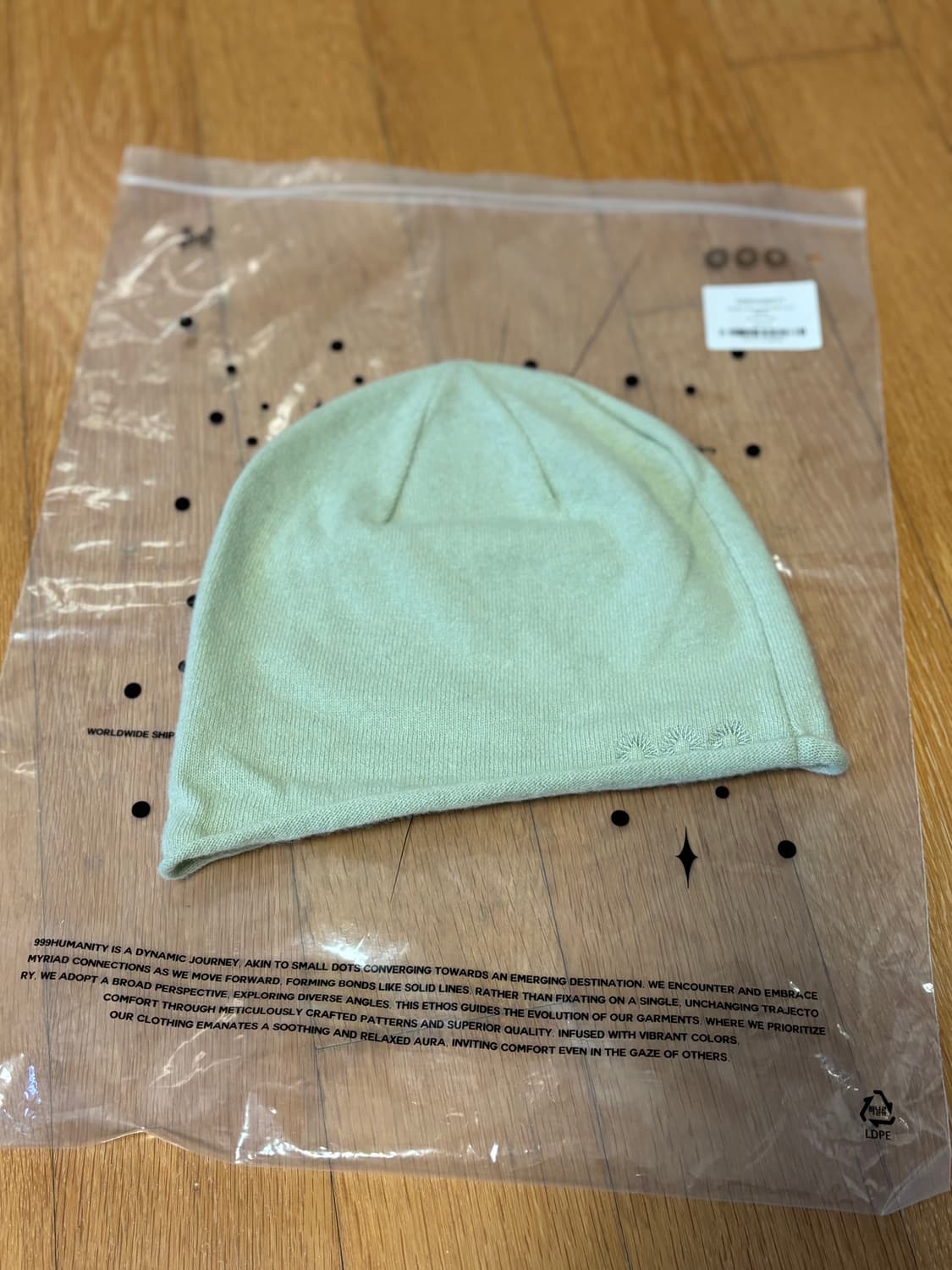 999humanity OVERFIT ROLLED BEANIE 상품이미지1