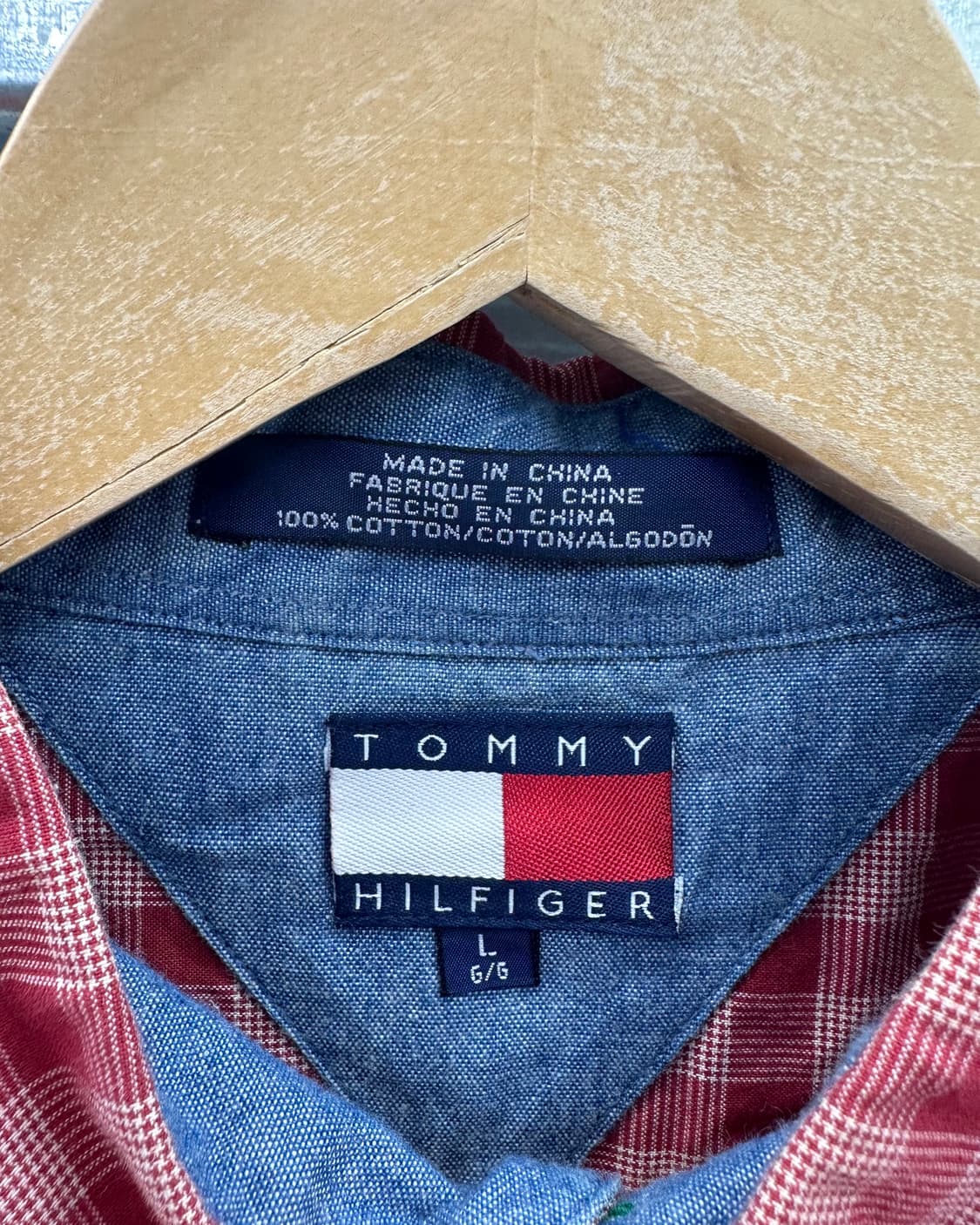 (L)타미힐피거 반팔셔츠-M1965 상품이미지3