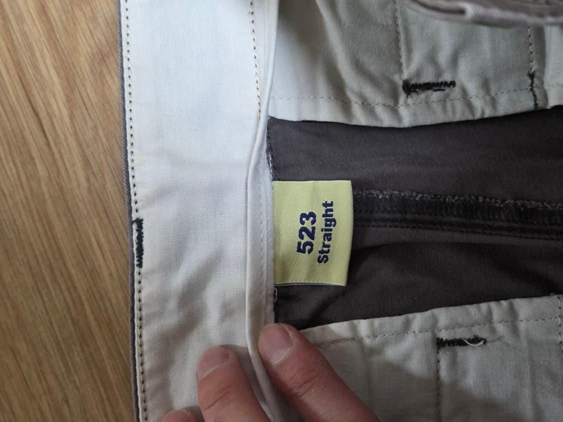 리바이스 523 스트레이트 면바지 상품이미지3