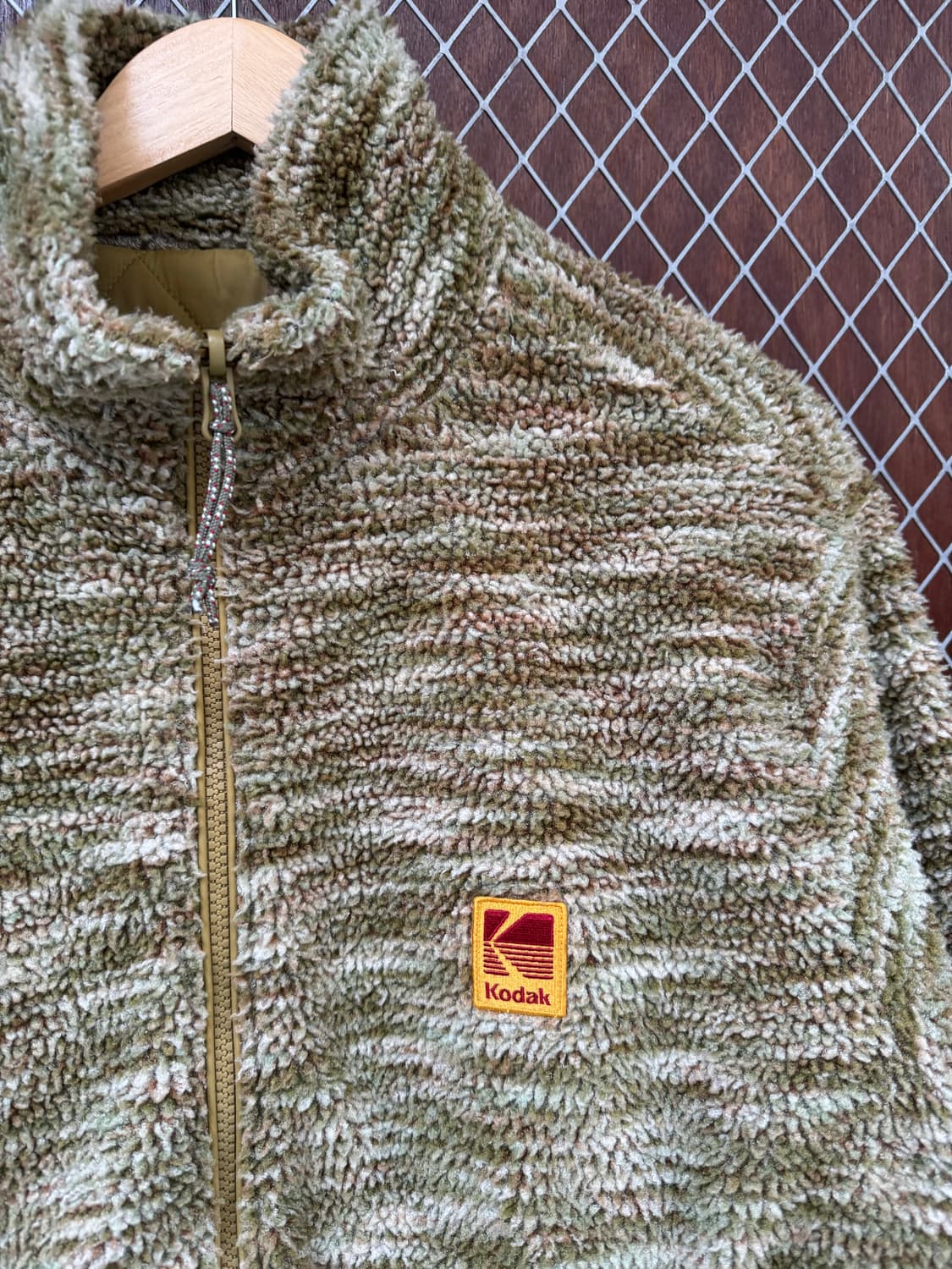 kodak 코닥 뽀글이 리버시블 쉐르파 양털 후리스 자켓 S 상품이미지2