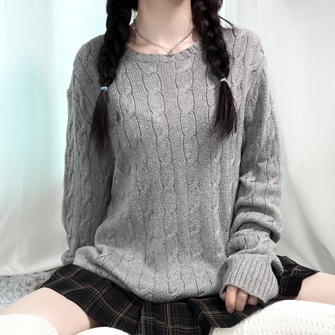 폴로 그레이포니 케이블 니트 상품이미지2