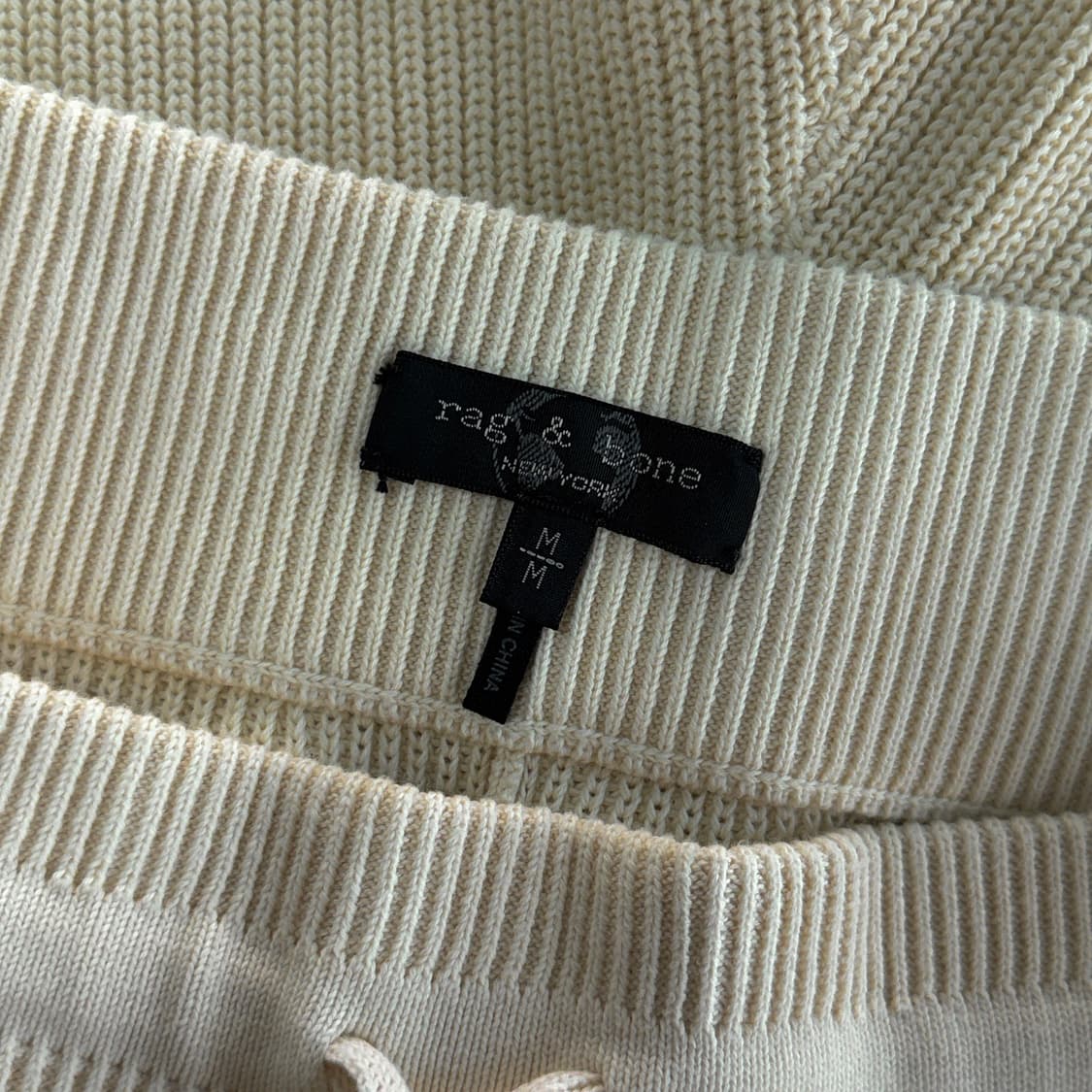 랙앤본 22 니트 숏 팬츠 (CREAM) 상품이미지3