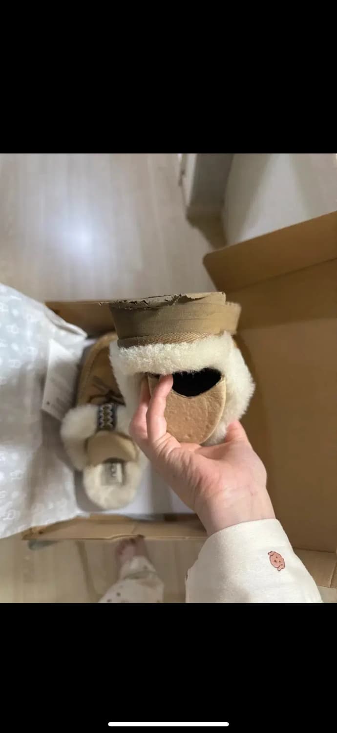 Ugg 어그 스티치 디스케드 슬리퍼 (체스트넛 7) 상품이미지6