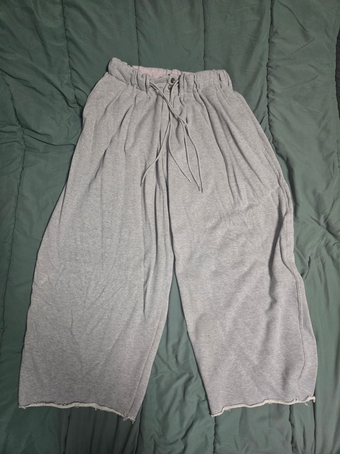 실라주 sillage 루프휠 써큘러 팬츠 상품이미지2