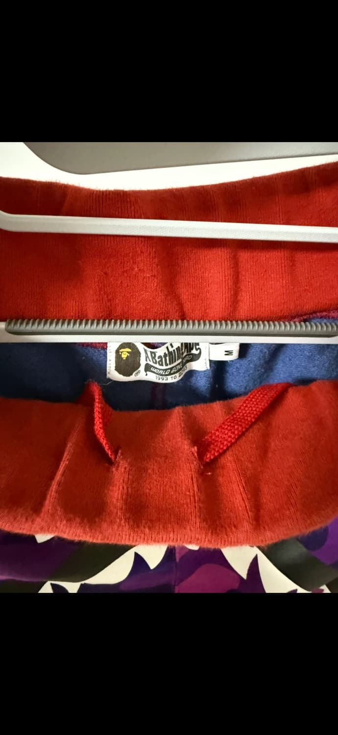 베이프 BAPE 샤크 반바지 M 보라 카모 상품이미지3