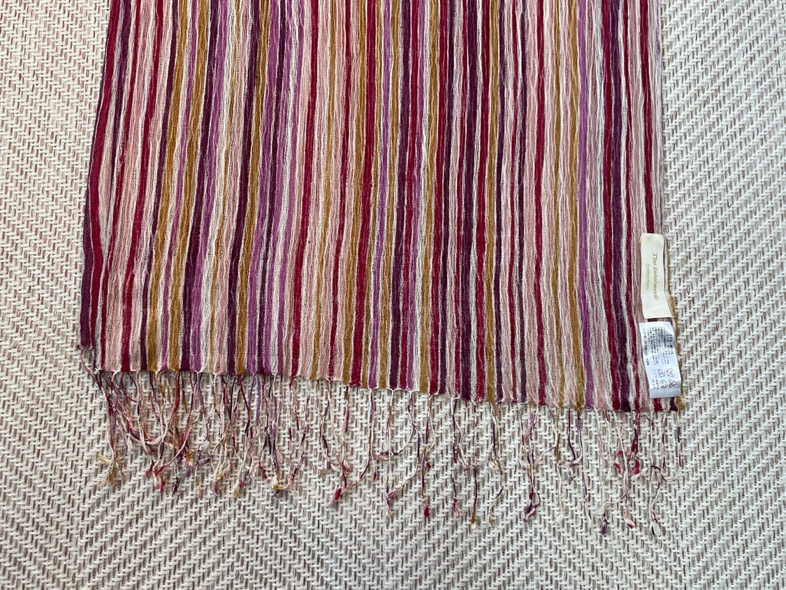 빈티지 에스닉 울 머플러 J03391 상품이미지4