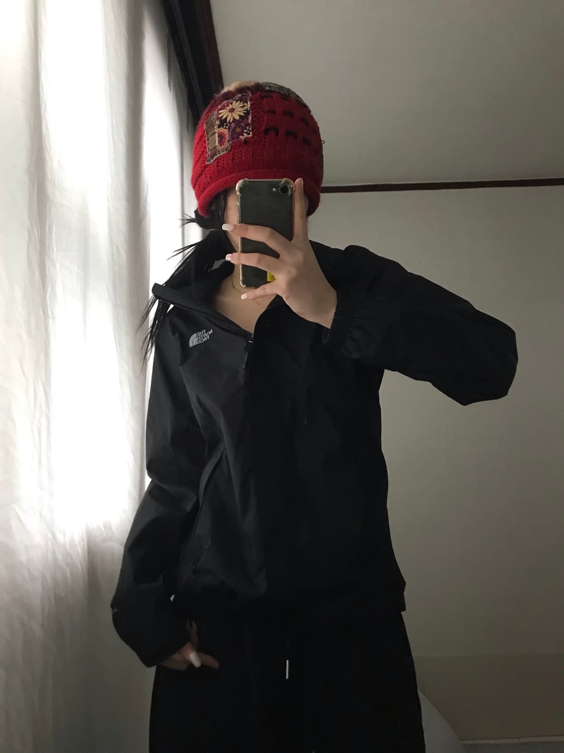 노페 블랙 윈드브레이커 상품이미지6