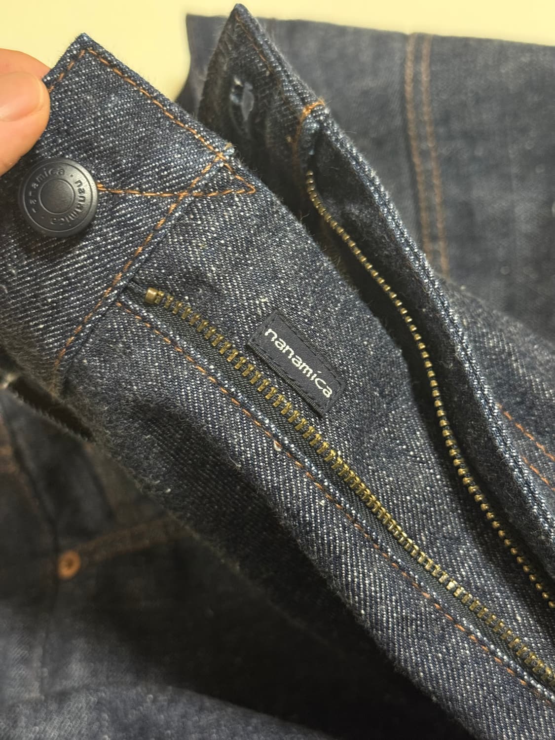 나나미카 셀비지 데님 인디고 36 상품이미지4