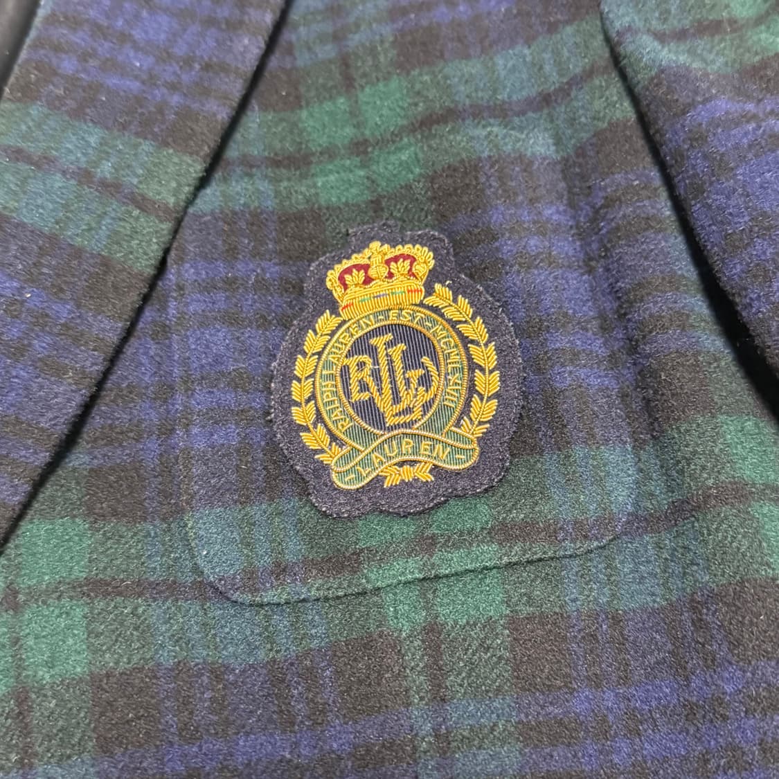 (폴로)로렌 랄프로렌 타탄체크 자켓 상품이미지2