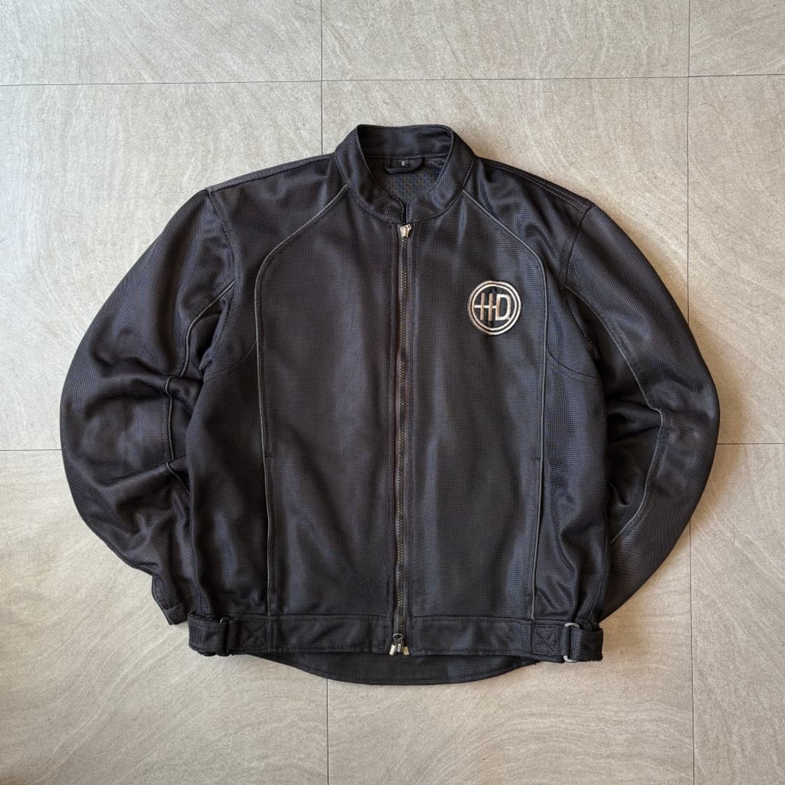 할리데이비슨 정품 블랙 메쉬 레이싱 자켓  상품이미지1