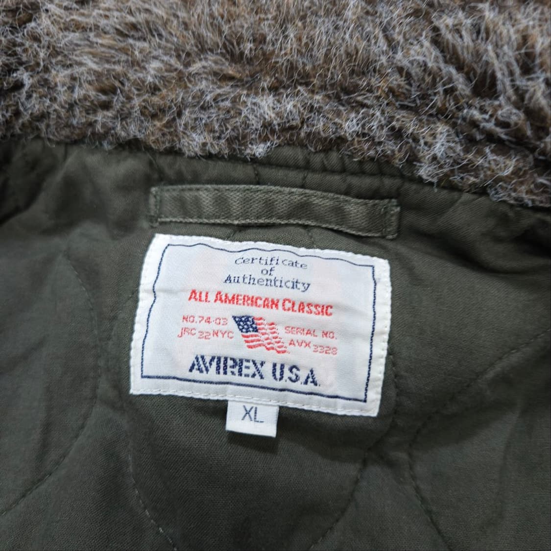 아비렉스 N-1 덱자켓 XL 상품이미지8