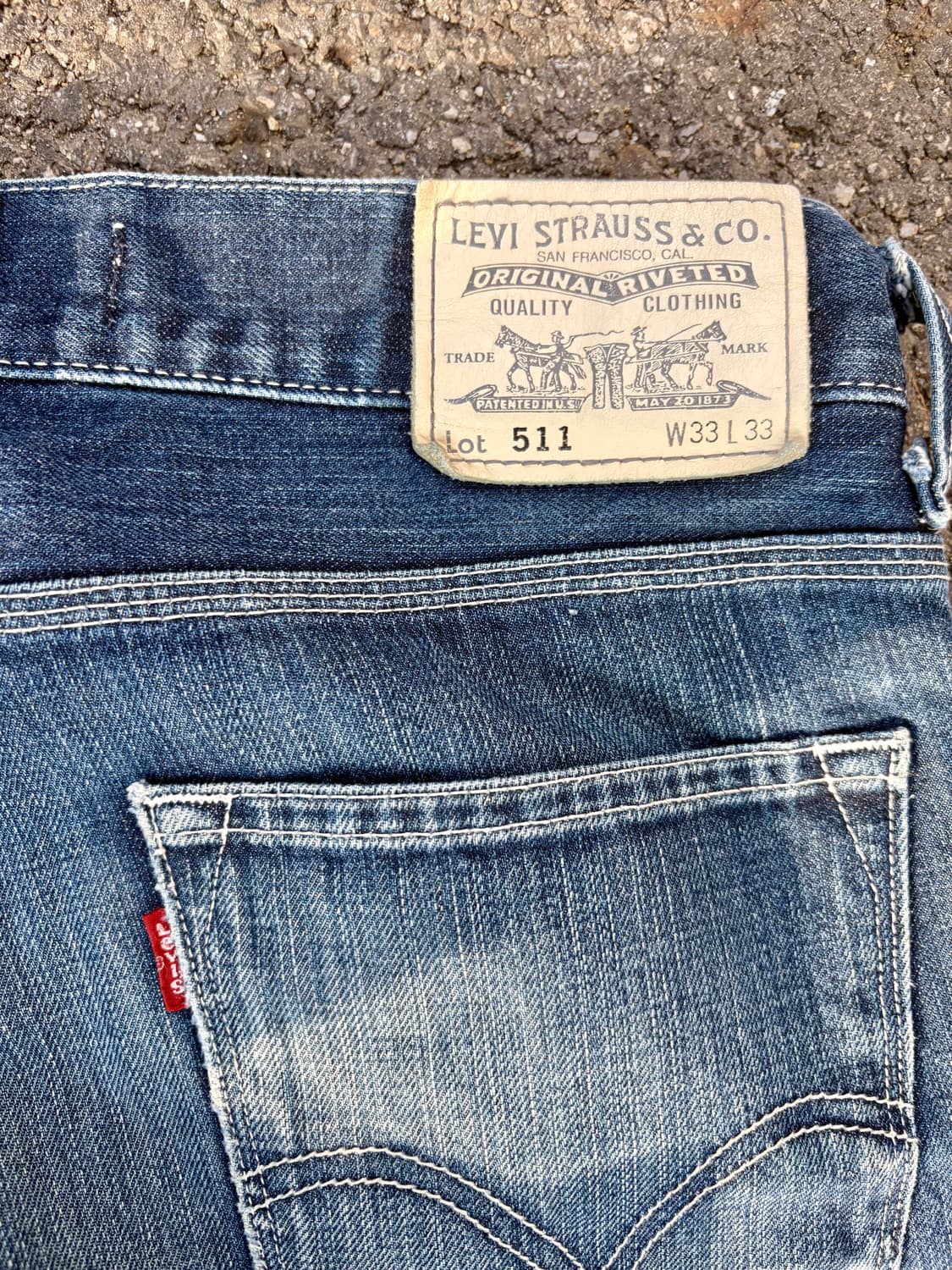 00’s 리바이스 511메이드인 재팬 33/33 상품이미지4
