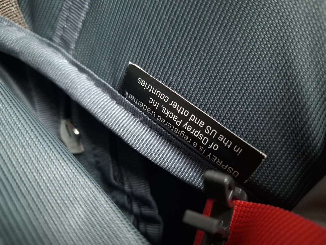 오리지날 오스프리 제니스 75 대형배낭 상품이미지4