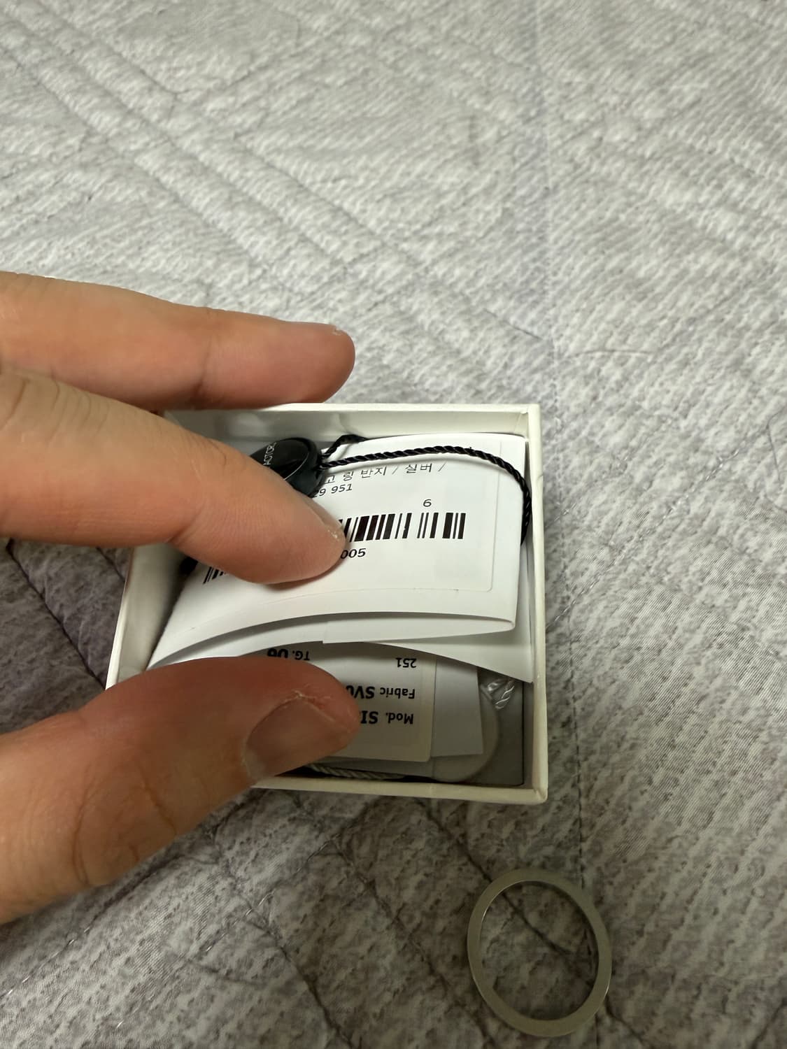 [18호]25FW 메종 마르지엘라 뉴메리컬 로고 링 반지 상품이미지7