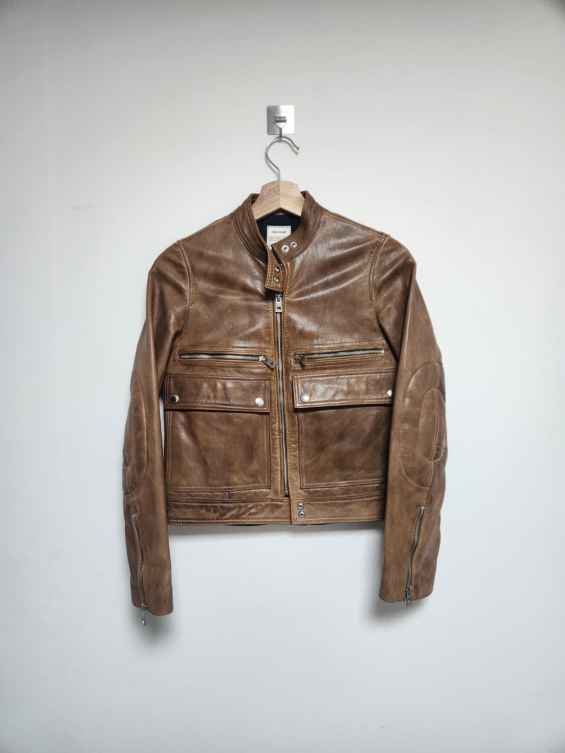 자딕앤볼테르Zadic&Voltaire 고트 레더 자켓 XS - J30 상품이미지1