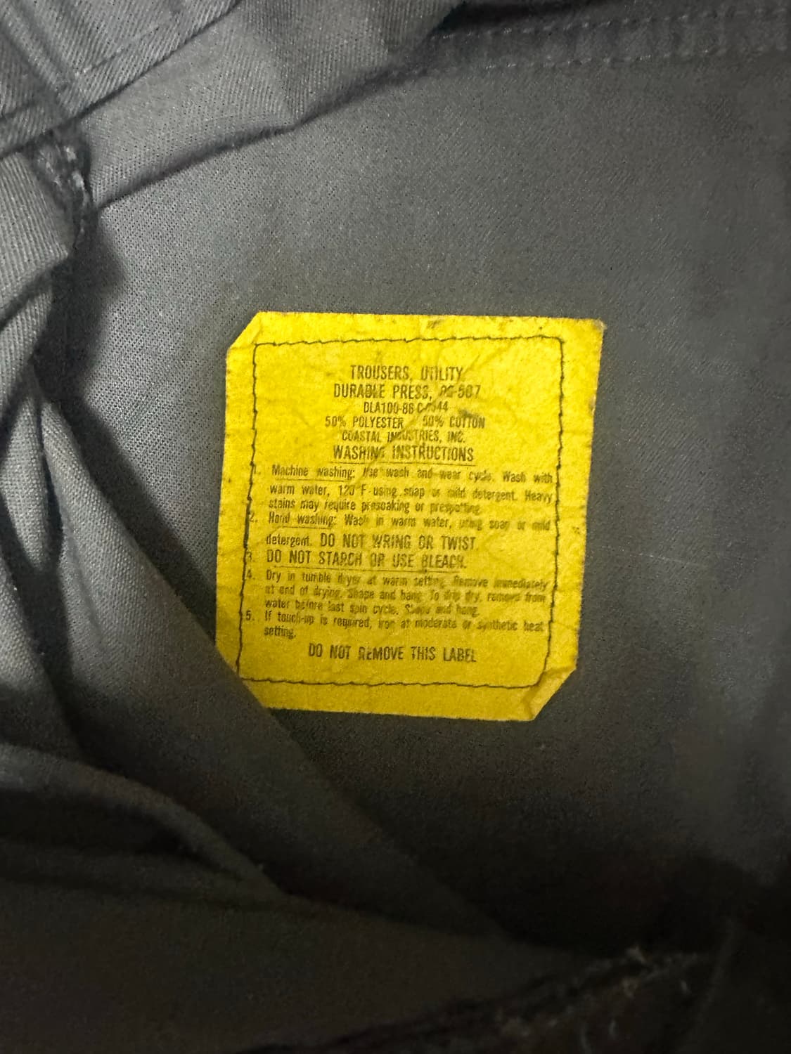 og-507 트라우저 미군바지, 상품이미지4