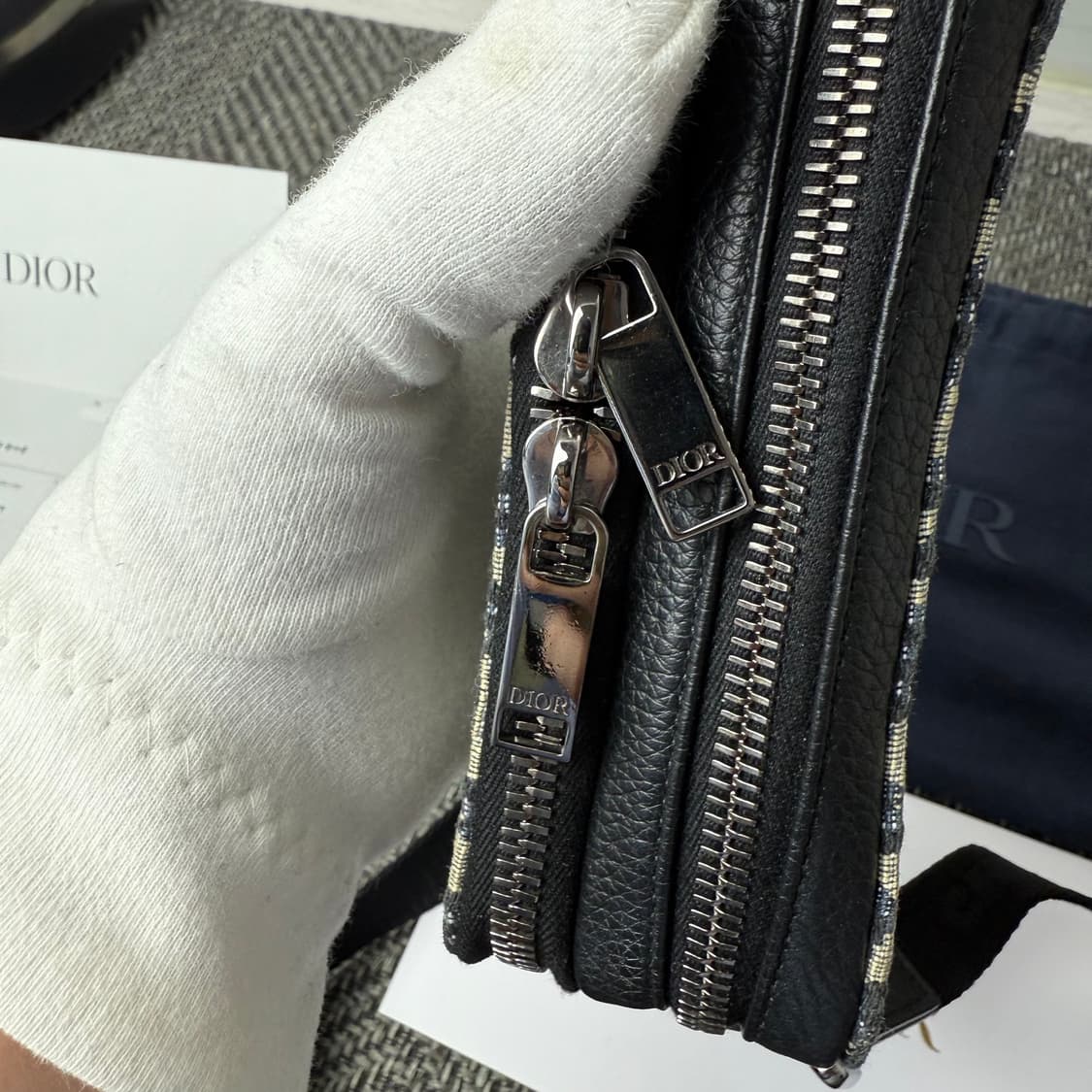 디올 오블리크 스트랩 파우치 크로스백 상품이미지5