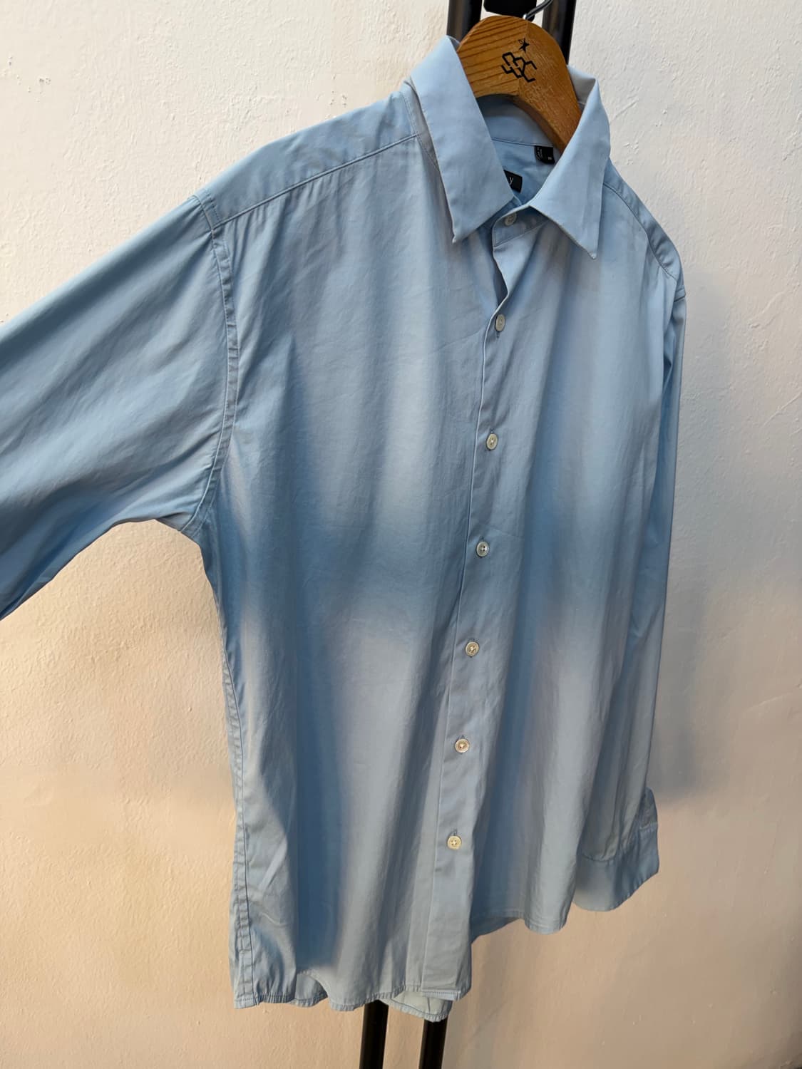 정품) theory 띠어리 여성 루즈핏 하늘색 남방 XS 상품이미지2