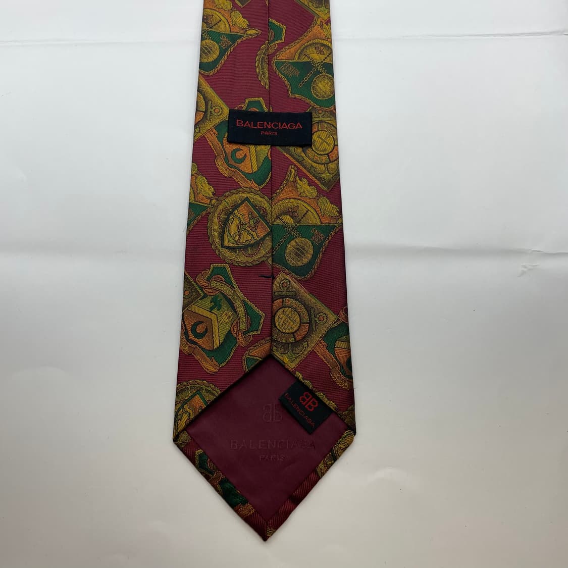 895) (BALENCIAGA) 발렌시아가 패턴 넥타이 상품이미지2