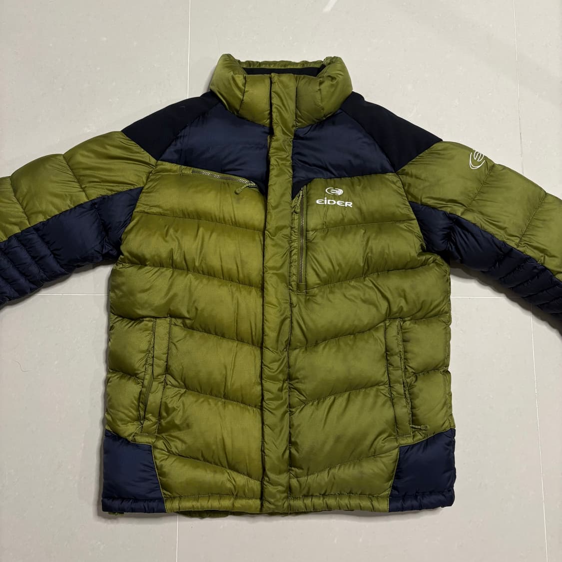 정품 아이더 덕다운 700 필파워 배색 패딩 자켓 점퍼 빅사이즈 상품이미지4
