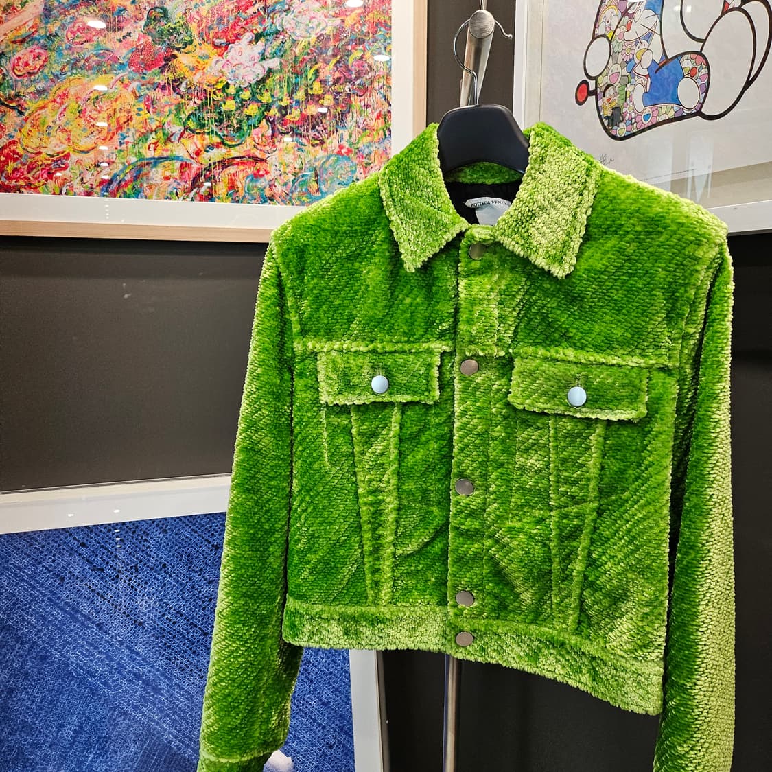 보테가베네타 셔닐 코듀로이 패러키트 자켓 상품이미지5