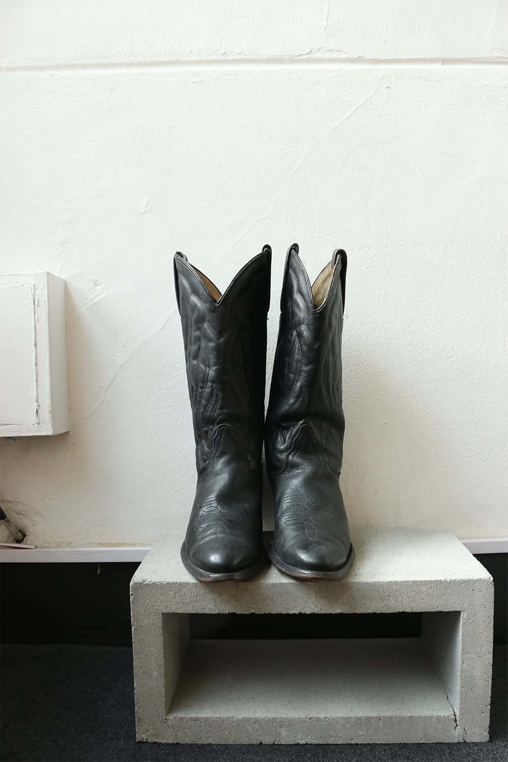 프라이 블랙 웨스턴 부츠 상품이미지4