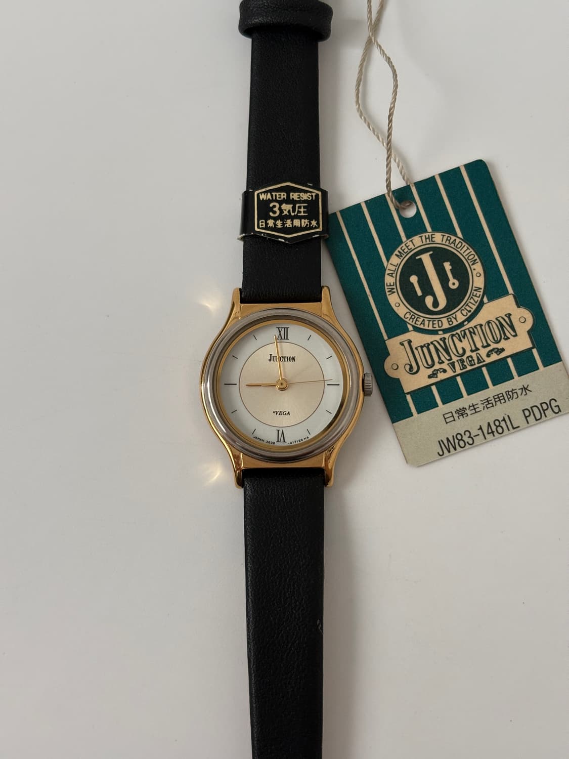 1980s Silver Bezel Gold Ladies Quartz 상품이미지3