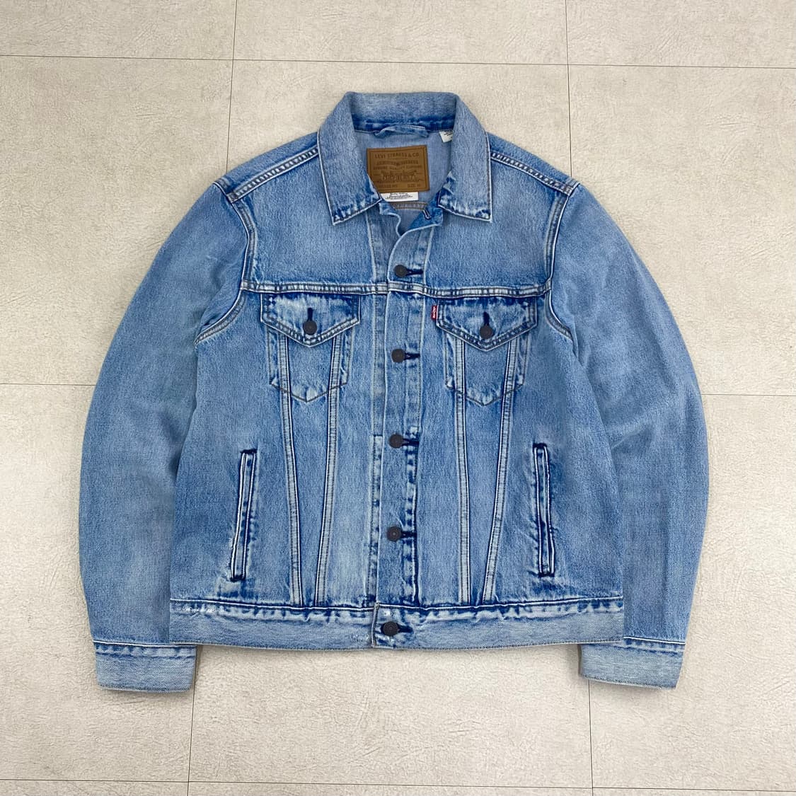리바이스 프리미엄 빅E 3세대 빈티지 핏 데님 트러커 자켓 (98) 상품이미지1
