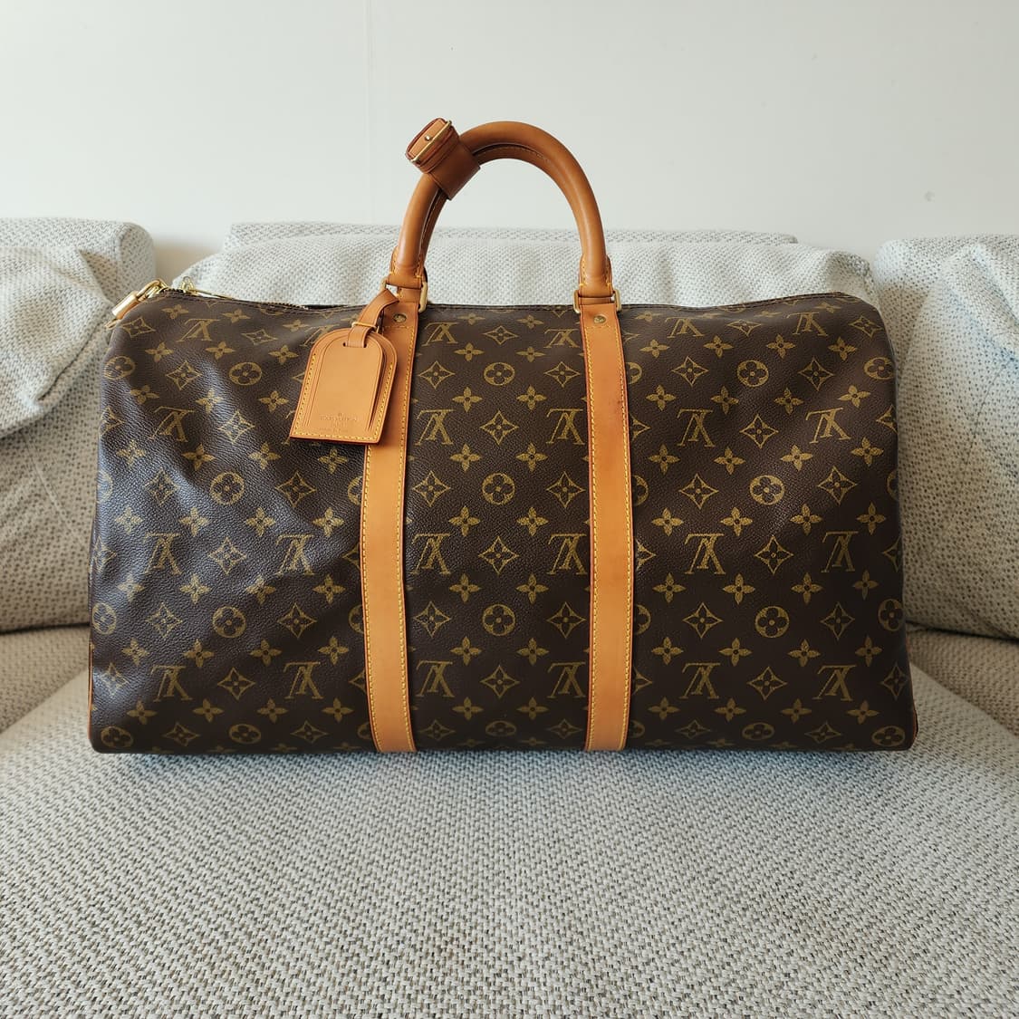 상태최상 루이비통 키폴 50 보스턴백 모노그램 여행가방 상품이미지1